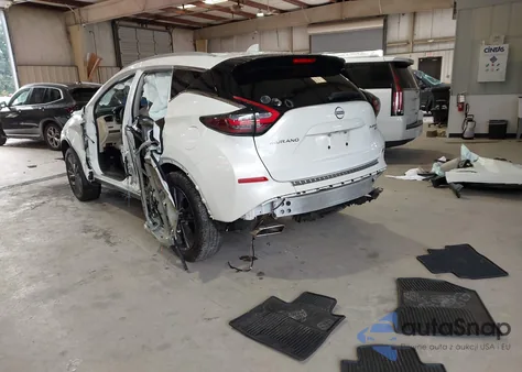 2024 Nissan Murano Platinum Intelligent Awd from USA, damaged, VIN 5N1AZ2DS9RC116984